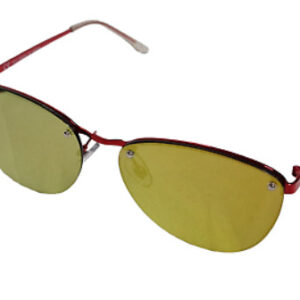 TOPSHOP Women's Sunglasses Red Mirrored Fashion (H131)