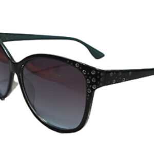 Foster Grant Women's Black/Green Sunglasses (i74)