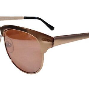 TOPMAN Men's Retro Rose Gold Sunglasses (H8)