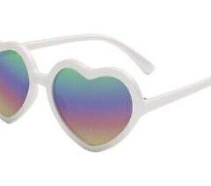 Foster Grant Kids Love Heart Sunglasses Rikki White (F128)