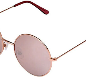 Foster Grant Round Mirrored Gold Sunglasses Harriet (H21)