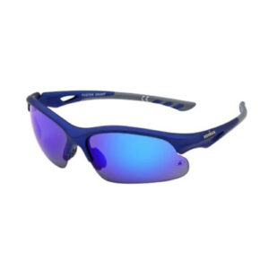 Foster Grant Sunglasses Men's Ironman Ambition Navy Semi Rimless Wrap Frame (i11