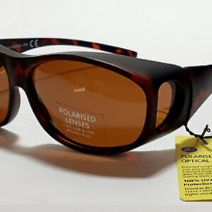 Boots - Tort SUNGLASSES - Polarised Optical Covers - 100% UVA/UVB (E182)