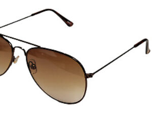 Foster Grant Unisex Pilot Style Smoked Lenses Sunglasses (B81)