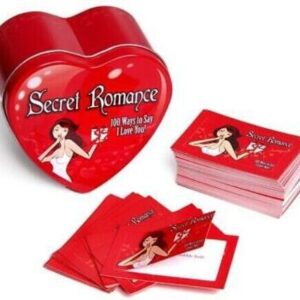 Secret Romance Cards In a Tin - 100 Pull Tabs (Valentine's)