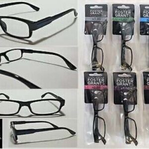 Foster Grant reading Glasses - Stylish PORTER - choose your strength (D163)