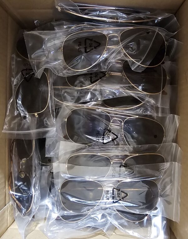 Men's Gold Sunglasses Job Lot Of X50 ()