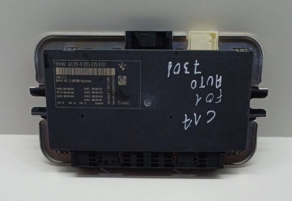 BMW 7 F01 F02 F03 F04 2009 Light control module unit LCM 61359203815901