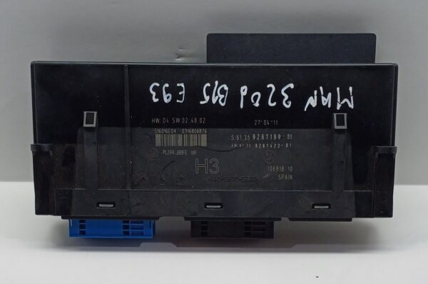 BMW E93 M3 Body Control Module 2011 Genuine BCM 9267199