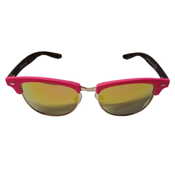 Foster Grant Women's Sunglasses Pink Round Lens ()