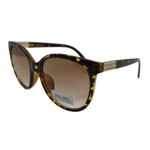 Quality Women's Brown Tortoise NINE WEST Sunglasses ()