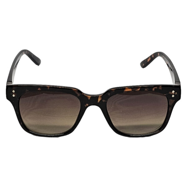 TOPMAN Brown Tortoise Sunglasses + Soft Case (L2)