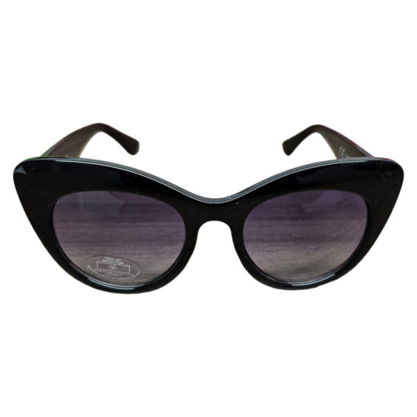 Anthropologie Women's Designer Sunglasses- Cat Rnd Large Blk with soft case (...