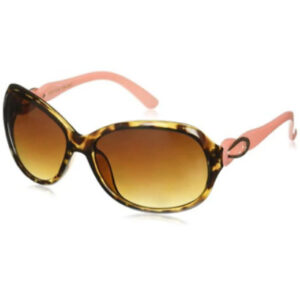 Foster Grant Women's Second Chance Tort Pink/Gold Sunglasses (i130)